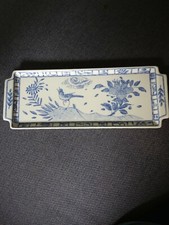 Gien  France oiseau bleu Kuchenplatte