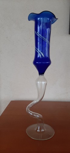 Glas kerzenleuchter - glas,