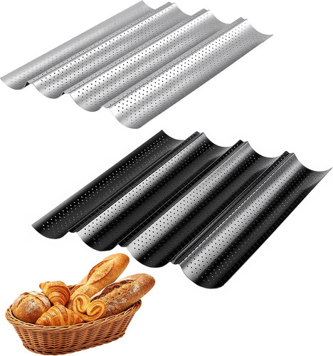 Baguetteblech rillen - baguetteblech, 4-rillen