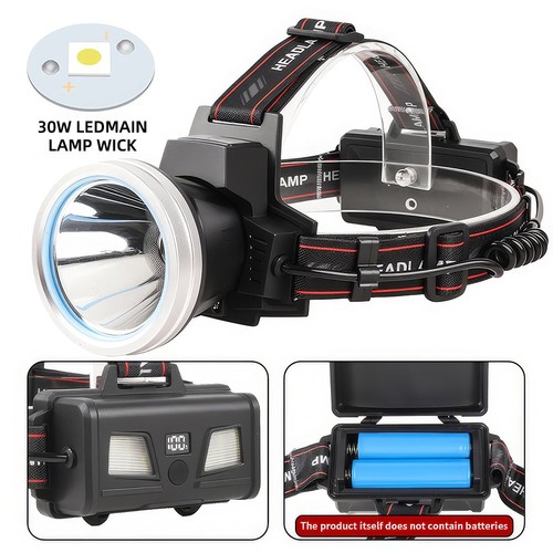 Led stirnlampe kopflampe - led,