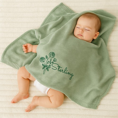 Personalisierte babydecke - personalisierte,