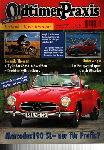 Zeitschrift oldtimer praxis 1 - oldtimer,