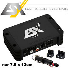 ESX QM-TWOv3 digitaler 300 Watt Mini 2-Kanal Verstärker Auto Start Stop Ready