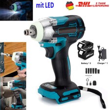 1000Nm Akku Schlagschrauber Ratschen Akkuschrauber Bürstenloser für Makita 18V