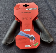 Ergotec EG Active Flex Fahrrad- Griffe schwarz 135mm, Testsieger!!!