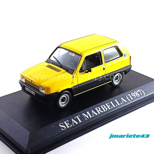 Seat marbella 1987 43 - seat, 1:43
