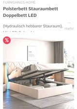 Polsterbett mit hochwertiger
