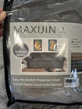 Stretch Samt Sofa Husse