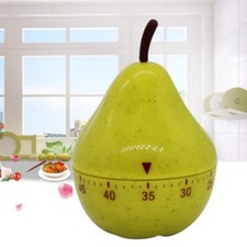 Verfolgen Sie einfach die Zeit mit diesem bezaubernden gelben Küchenwecker in Perlenform