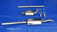 Edelstahl Auspuffanlage VW