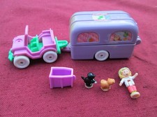 Polly Pocket -Pet Surgery on the go   - mit Figur und Tieren