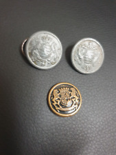 Sachsen ,2 Stück Gefreiten oder Serganten Knopf , Felduniform 1 WK