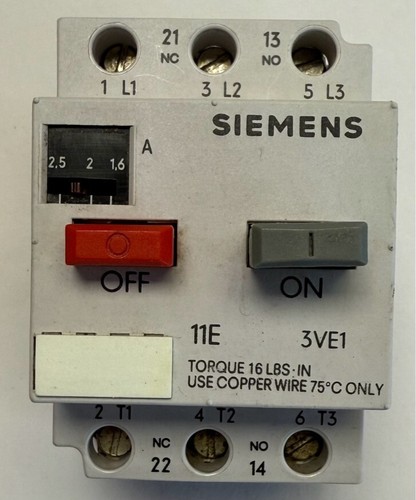 Siemens motorschutzschalter - siemens,