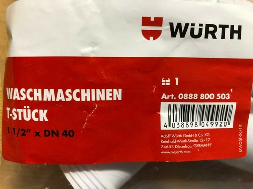 Würth waschmaschinen stück - würth, t