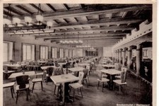 Postkarte :  BROCKEN/Harz - Brockenhotel , Restaurant