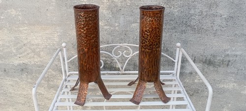 Ein paar vasen kupfer - ein,