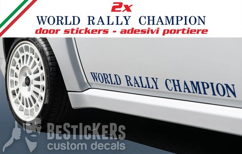 Lancia türaufkleber delta - 2x,