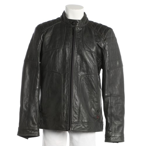 Strellson lederjacke grau - strellson, 54
