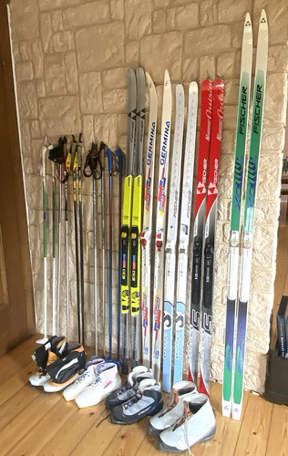 Langlaufski ski stöcke - langlaufski,