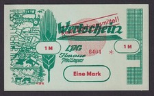 Banknote 1 Mark DDR LPG Geld