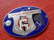 AVD Plakette Deutschlandrallye