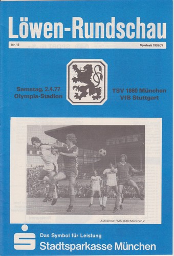Programm tsv 1860 münchen - 1860,