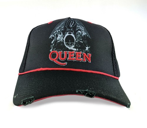 Queen crest distressed peak - crest,