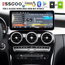 Für Mercedes C/GLC/V Klasse W205 X253 NTG5.0 Carplay Autoradio Android Auto GPS