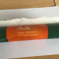 Melitta Spar-Automat für Butterbrotpapier, 50er/60er Jahre Vintage