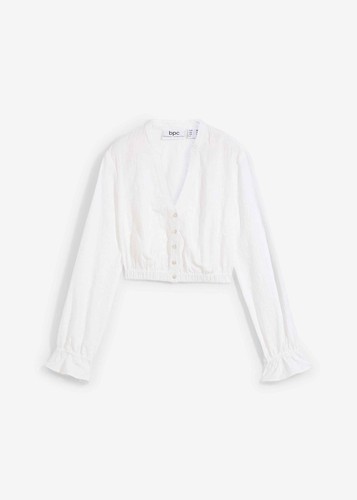 Dirndlbluse langarm 36 - gr.,