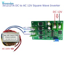 DC-AC Inverter 50Hz Square Wave Signal Generator Board / AC-AC Power Transformer