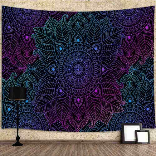 Psychedelisches 70er mandala - psychedelisches,