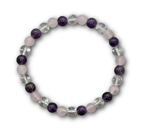 AMETHYST+BERGKRISTALL+ROSENQUA