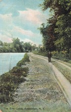Vintage Erie Kanal Amsterdam