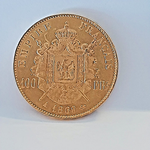 100 francs gold - , 1869
