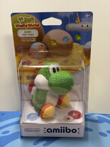 Nintendo amiibo yoshi woolly - yoshi's,