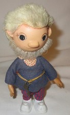 Vintage Spielzeug W.GOEBEL Gummi Figur SANDMÄNNCHEN 1964 -769-