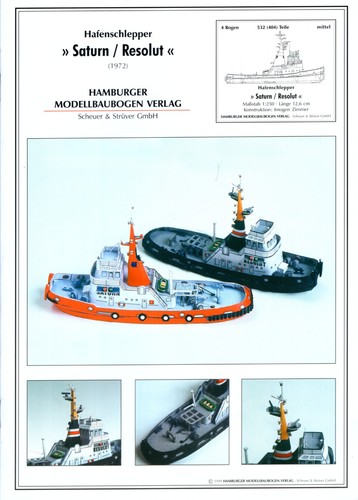 Hmv hafenschlepper saturn - -, /