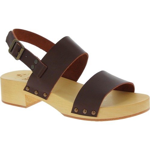 Damen holz clogs - holz,