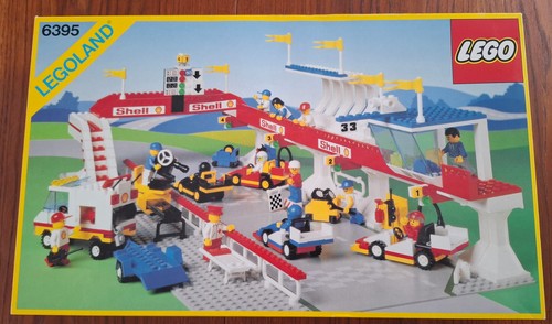 Lego town 6395 victory lap - town,