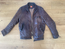 Boss Orange Lederjacke Braun