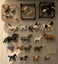 SCHLEICH  27 x Pferd  Pferde Shetland Pony Koppel