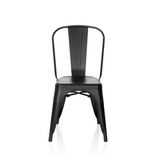 hjh OFFICE Stuhl Sitzgelegenheit Bistrostuhl VANTAGGIO BRUSH schwarz231