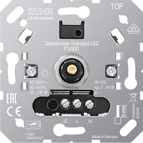 Jung led drehdimmer 1730 - jung, led-drehdimmer