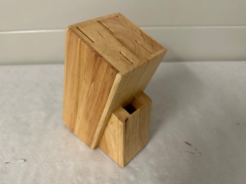 Tupperware holz messerblock - holz,
