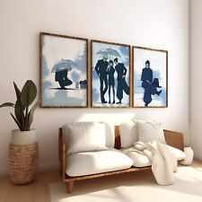 Jujutsu Kaisen Kunst gerahmt