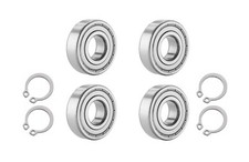 GRUNDIG TS 1000 Motorlager SKF Kugellager Wickelmotoren + Sicherungsringe