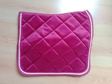 Schabracke Dunkleres Rot Samt