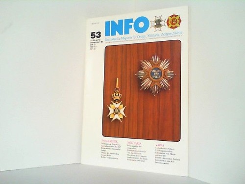 Info heft 8 jahrgang - info., 8.