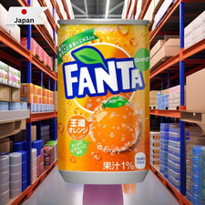 Fanta Orange Japan 🇯🇵